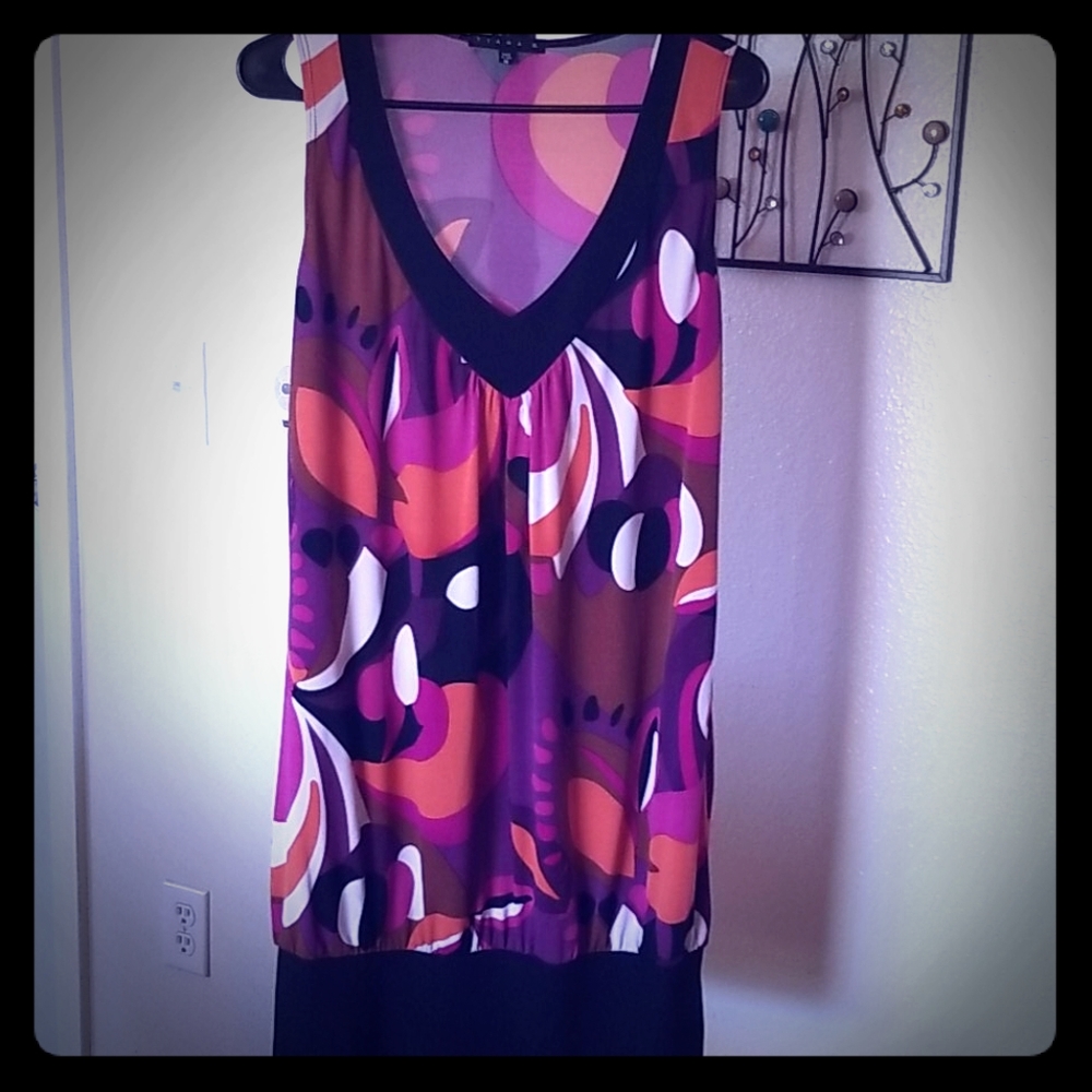 Fun top or dress and colorful